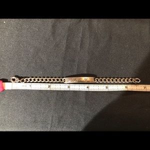 Vintage Elco Sterling ID Bracelet
